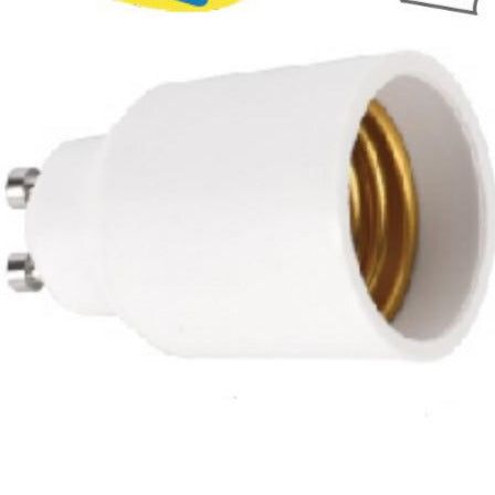 Adattatore GU10 a E27 Polypool: Trasforma il Tuo Portalampada Adattatore GU10 a E27 Polypool: Trasforma il Tuo Portalampada